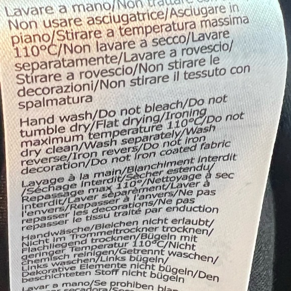 LIU JO FRINGED BLACK DRESS - 42 Italian US Small Excellent condition - Picture 11 of 12